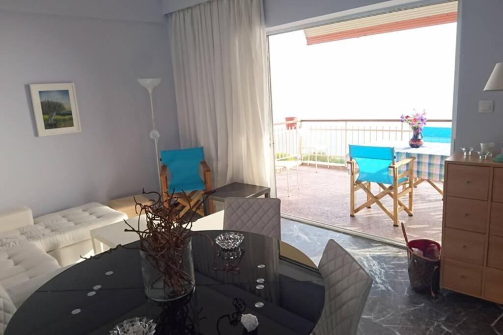 Sunshine House Offering Spectacular Views To Olymp A Appartement Nea Iraklia Buitenkant foto