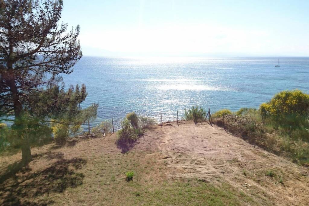 Sunshine House Offering Spectacular Views To Olymp A Appartement Nea Iraklia Buitenkant foto