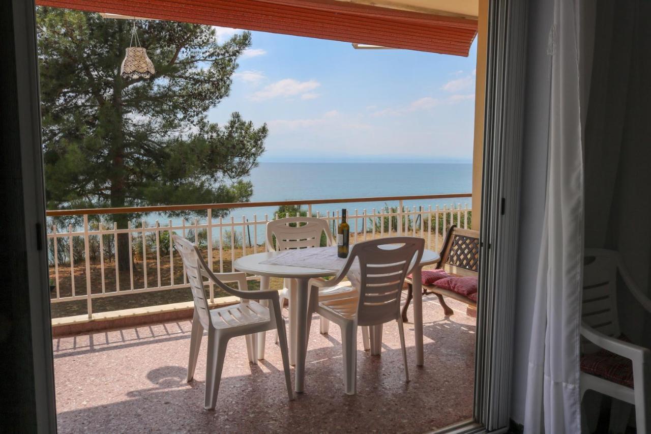 Sunshine House Offering Spectacular Views To Olymp A Appartement Nea Iraklia Buitenkant foto