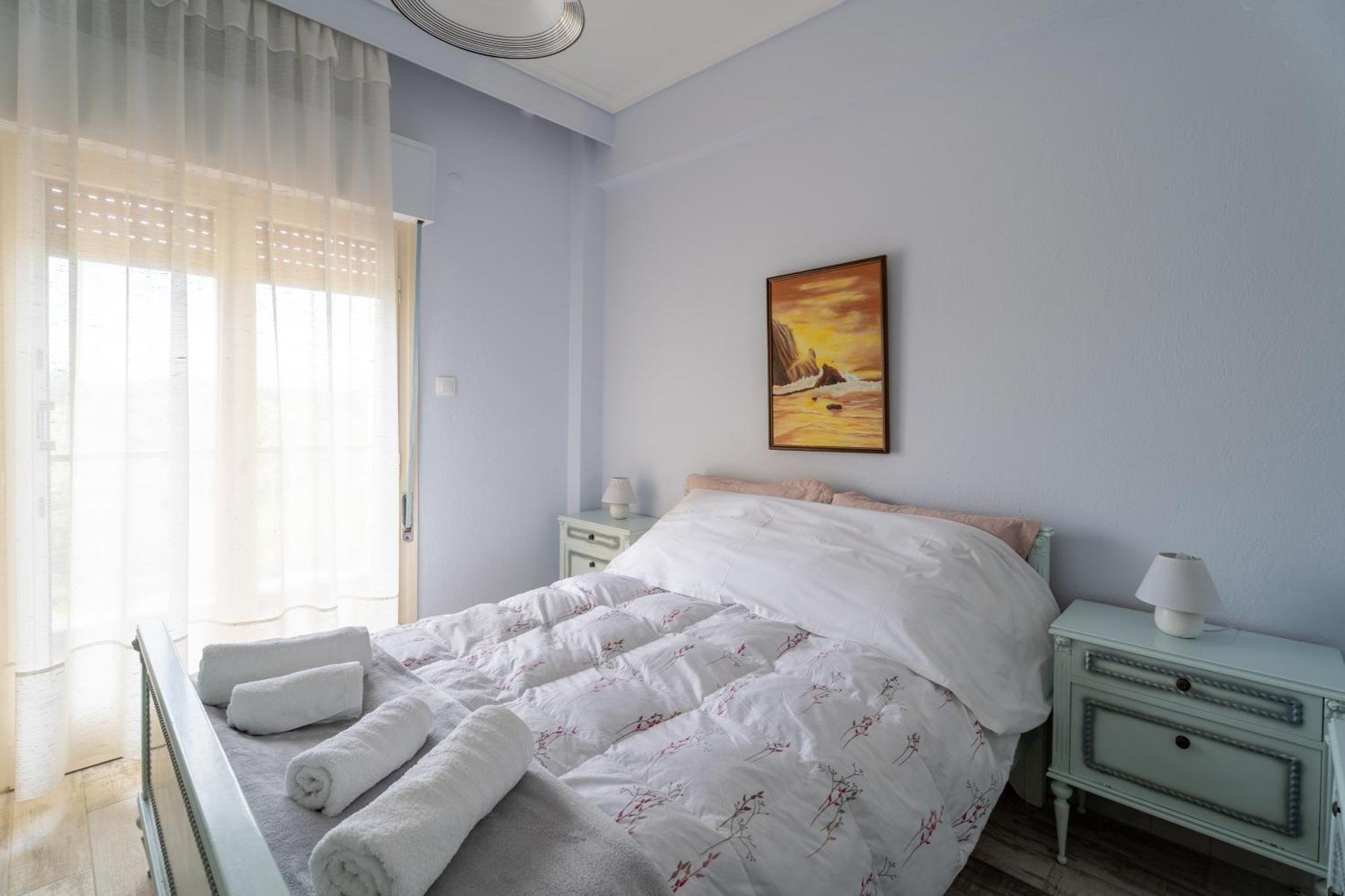 Sunshine House Offering Spectacular Views To Olymp A Appartement Nea Iraklia Buitenkant foto