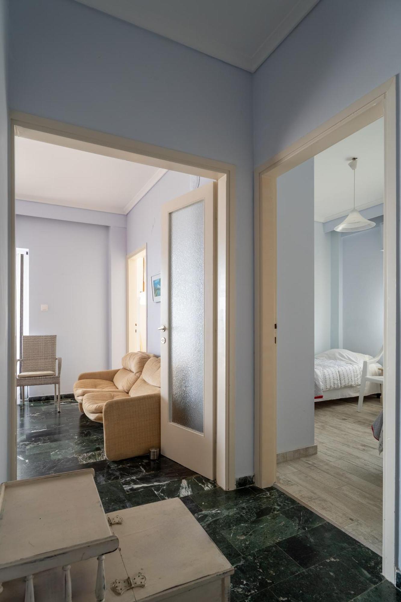 Sunshine House Offering Spectacular Views To Olymp A Appartement Nea Iraklia Buitenkant foto